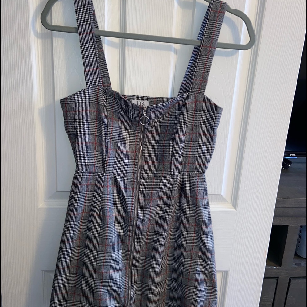 checkered dress